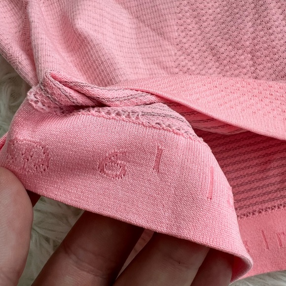 Lululemon Swiftly Tech Racerback Pink Shell / White - Size 6 - Picture 7 of 7
